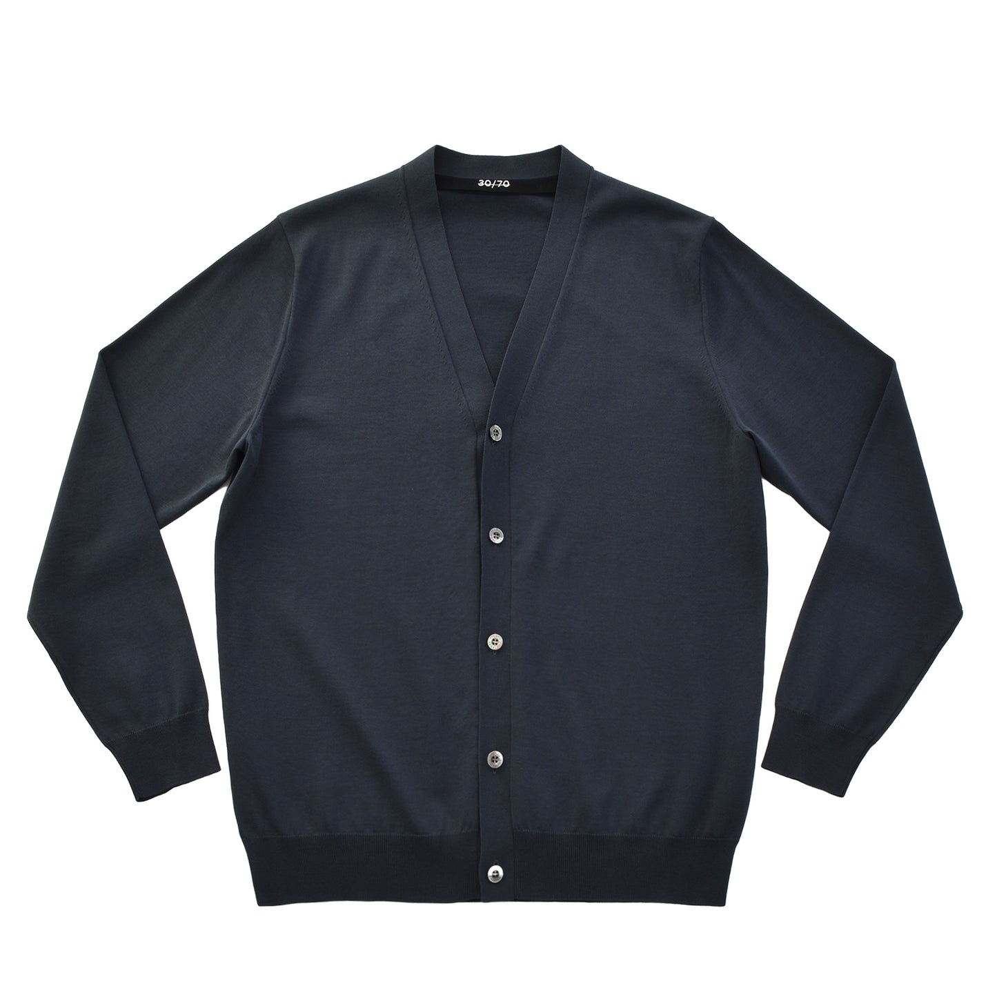 terroir：Vネックカーディガン（＃0409）