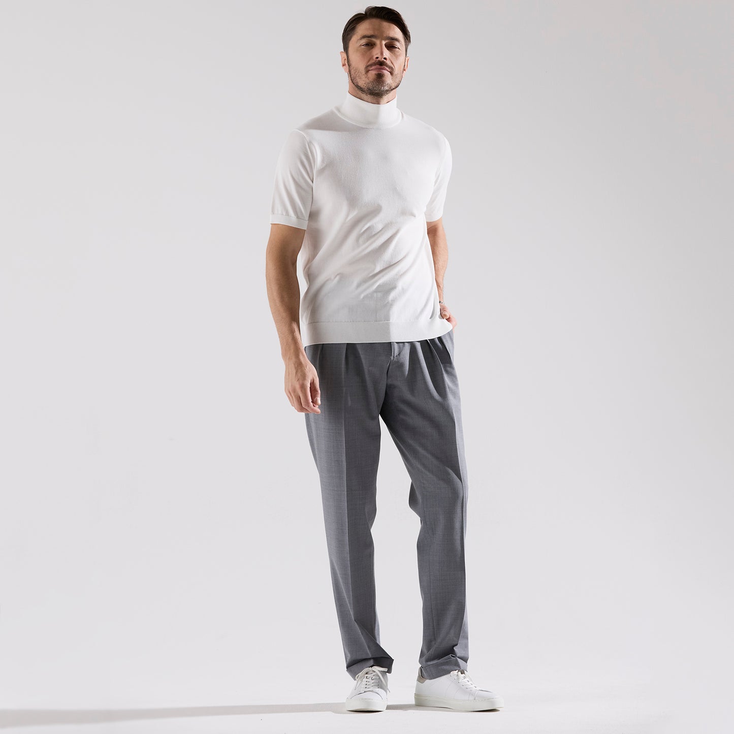 terroir：モックネックプルオーバー（＃0410）