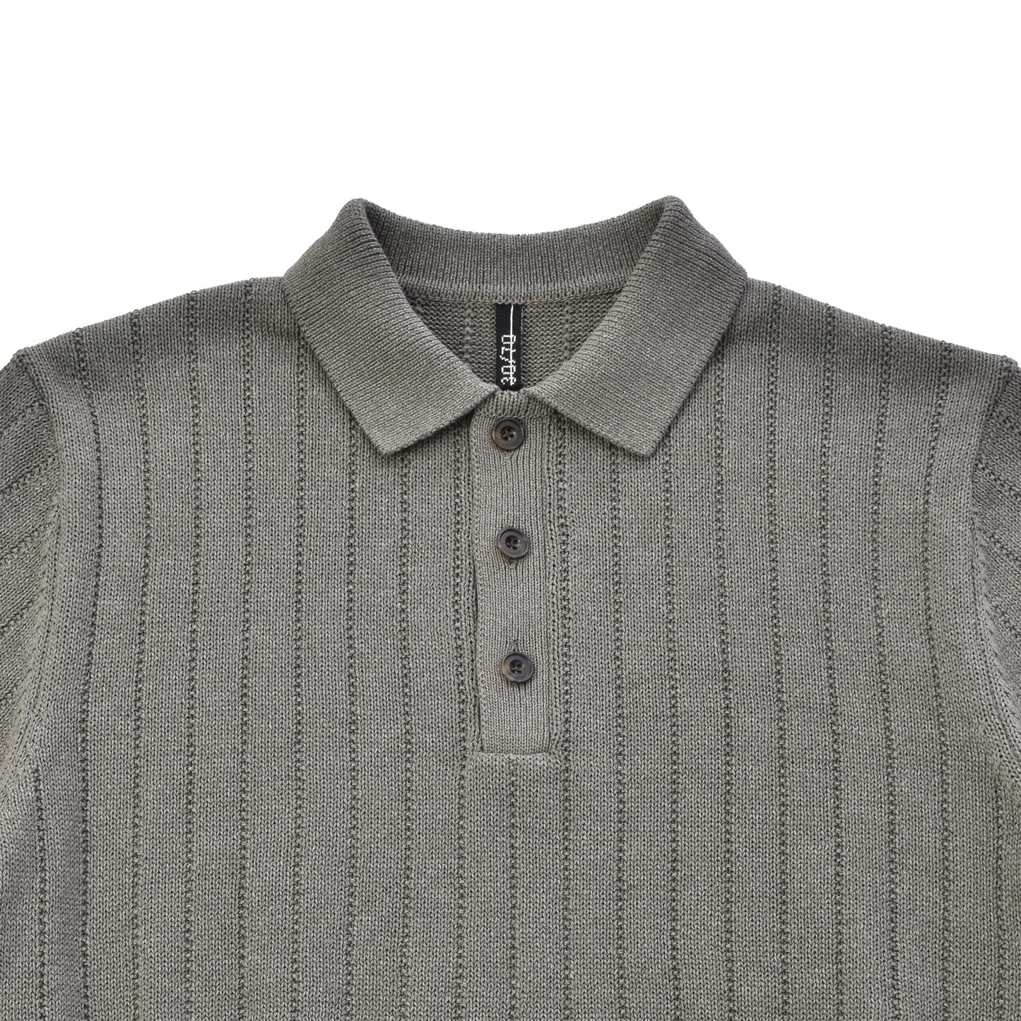 【期間限定/受注生産】tradi：リネアニットポロ（＃0442）