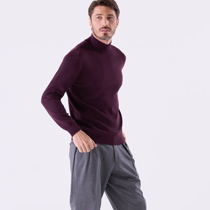 NEW COLOR｜lusso：ハイネックプルオーバー（＃0721）