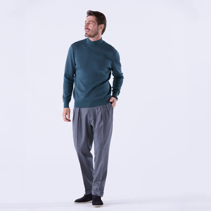 NEW COLOR｜lusso：ハイネックプルオーバー（＃0721）