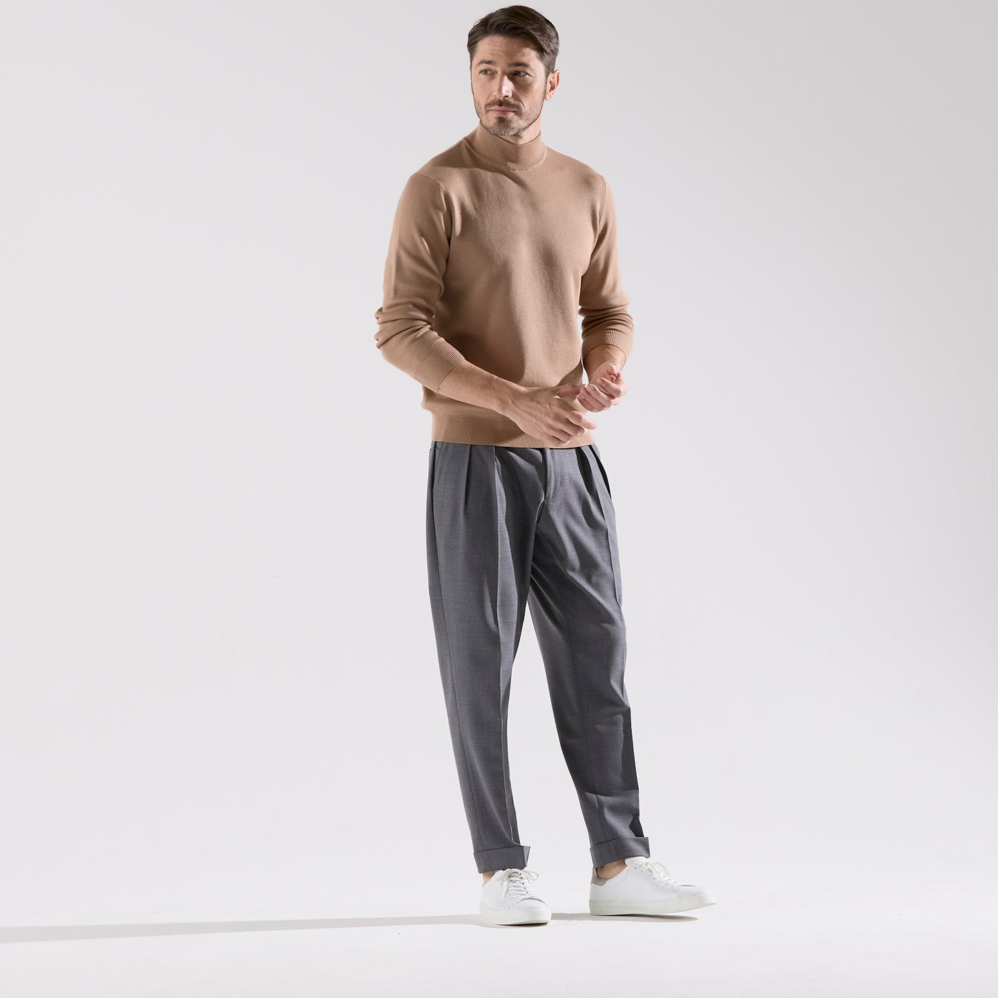 【予約販売】DIRECTOR SELECT COLOR｜lusso：ハイネックプルオーバー（＃0721）