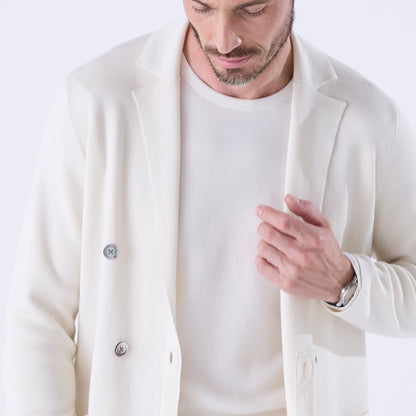 【受注生産】lusso：ソフトストラクチャージャケット（＃0758）