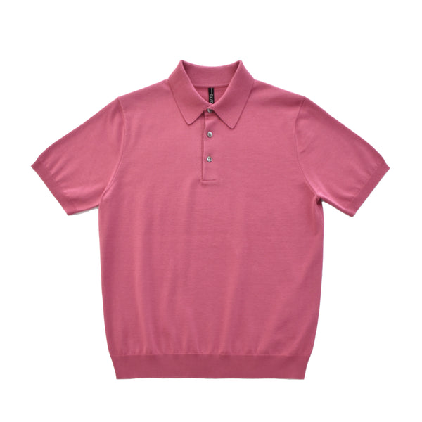 トレンタセッタンタニットポロ46ブルー