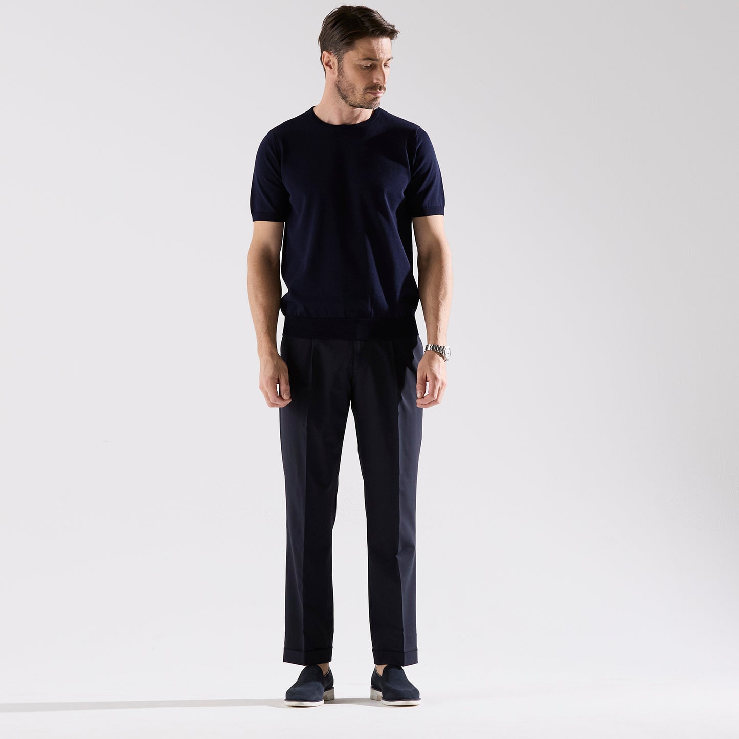 terroir：クルーネックショートスリーブプルオーバー（＃4250）