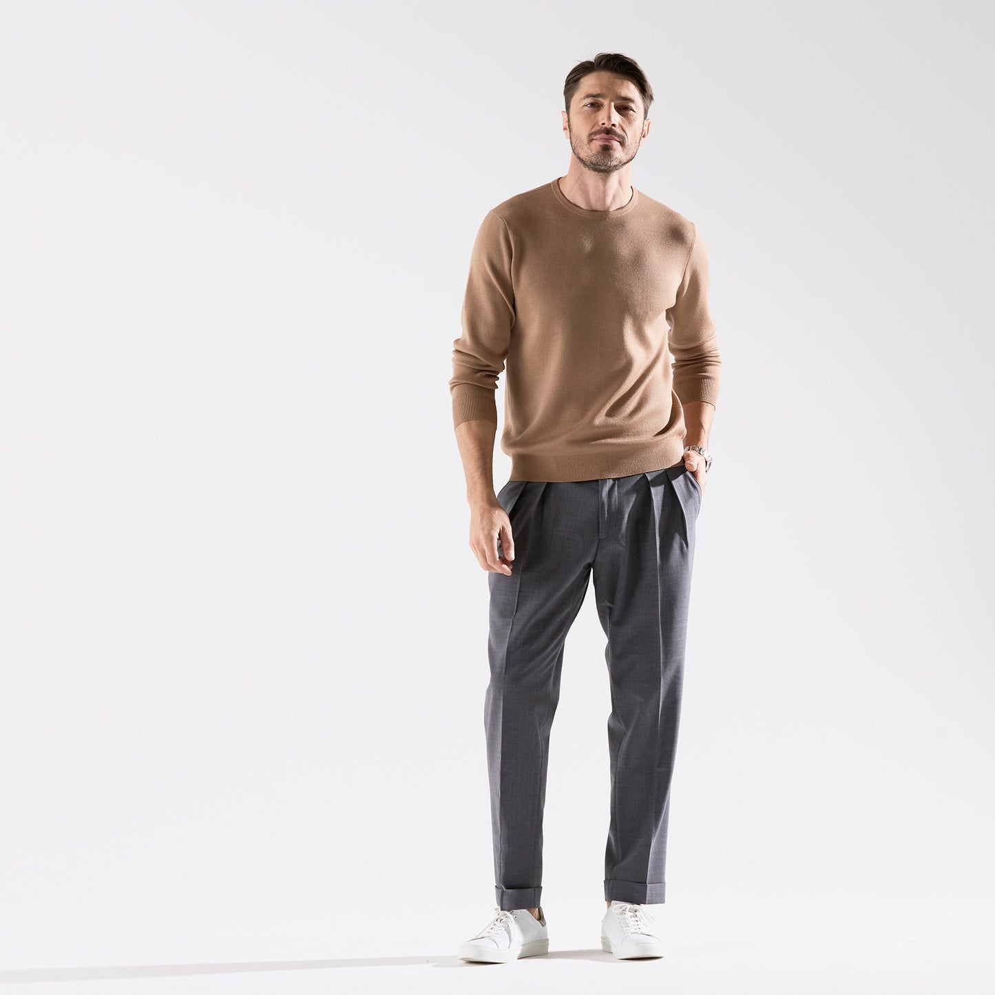 【予約販売】DIRECTOR SELECT COLOR｜lusso：クルーネックプルオーバー（＃7417）